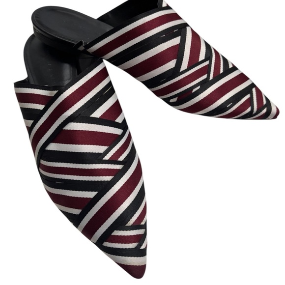 CHARLES & KEITH Women’s Multicolored Grosgrain Mules - Picture 6 of 10